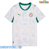 Camisa de time de futebol Senegal Replicas 1º Equipamento Feminina Mundo 2026 Manga Curta